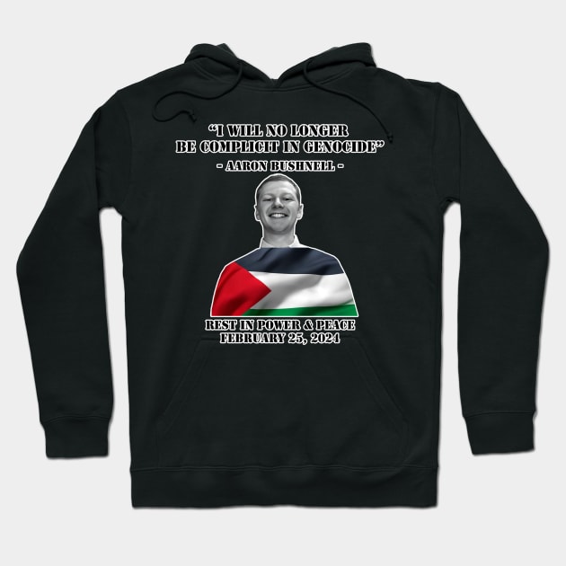 AARON BUSHNELL Hoodie by ahmadist